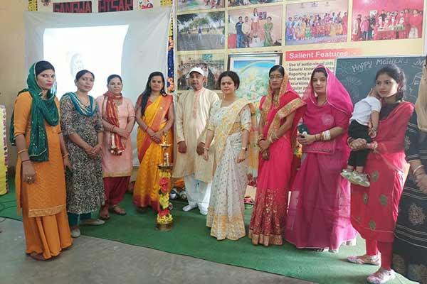 Mother's Day celebration organized at Maharishi Vidya Mandir Senior Secondary School, Gangwa, Hissar.
